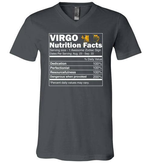 Virgo Nutrition Facts V-Neck