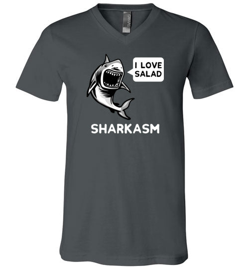 Sharkasm Love Salad V-Neck