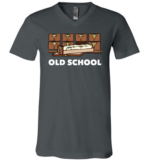 Librarian Old School V-Neck