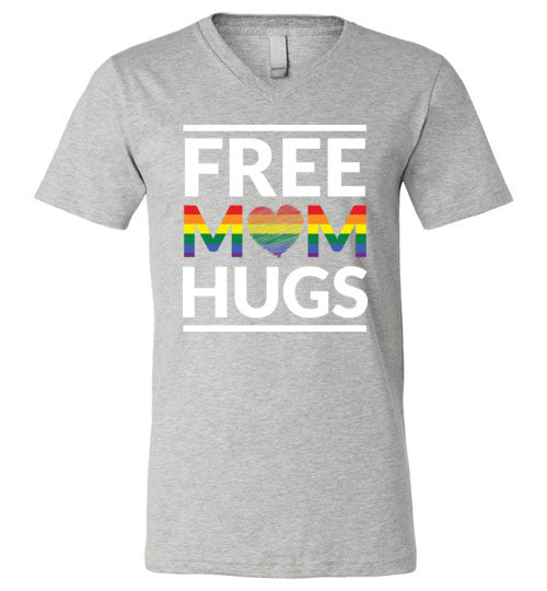 Free Mom Hugs V-Neck