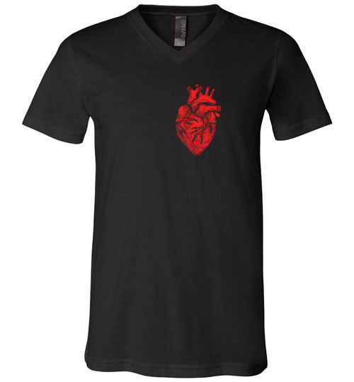 Anatomical Heart V-Neck