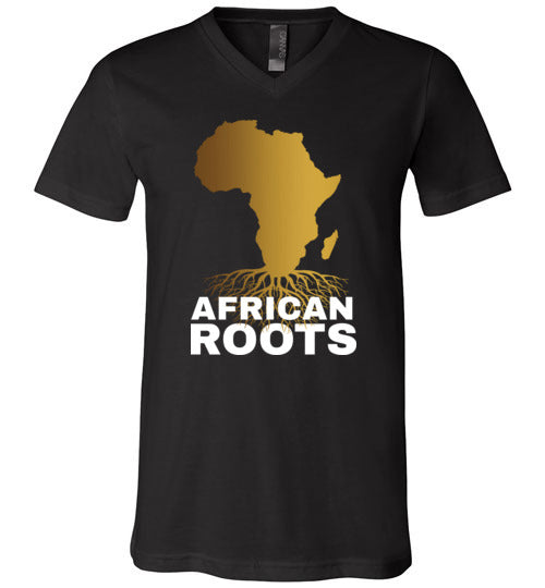 African Roots V-Neck