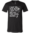 May Be Old Cool Bands V-Neck