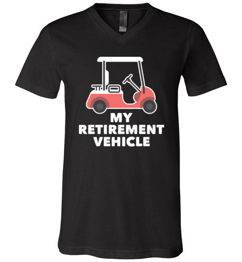 Golf Retirement Vehicle V-Neck
