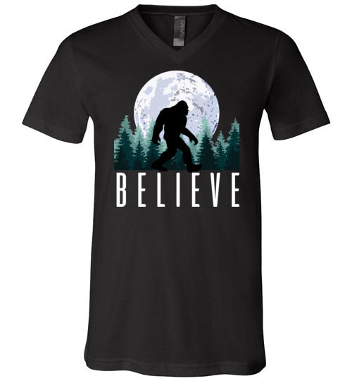 Bigfoot Believe V-Neck