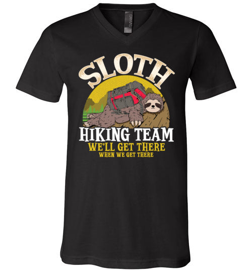 Sloth Hiking Team V-Neck