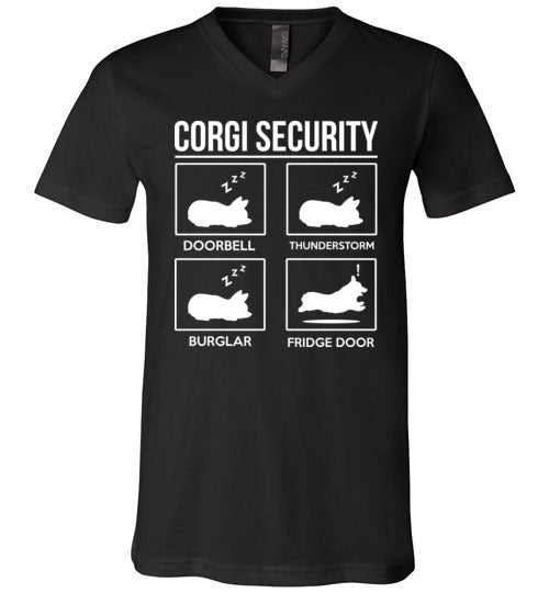 Corgi Security V-Neck