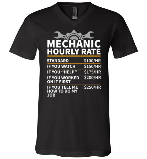 Mechanic Hourly V-Neck