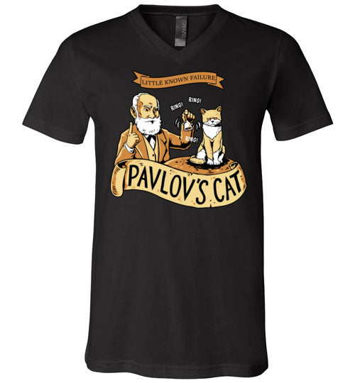 Pavlov's Cat V-Neck