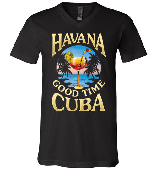 Havana Good Time Cuba V-Neck