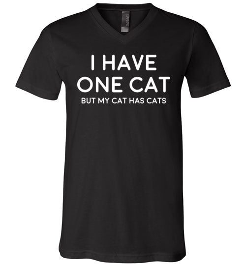 Have One Cat V-Neck