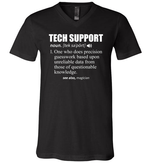 Tech Support V-Neck