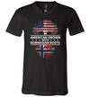 American Grown With Norwegian V-Neck