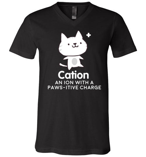 Cation Pawsitive Charge V-Neck