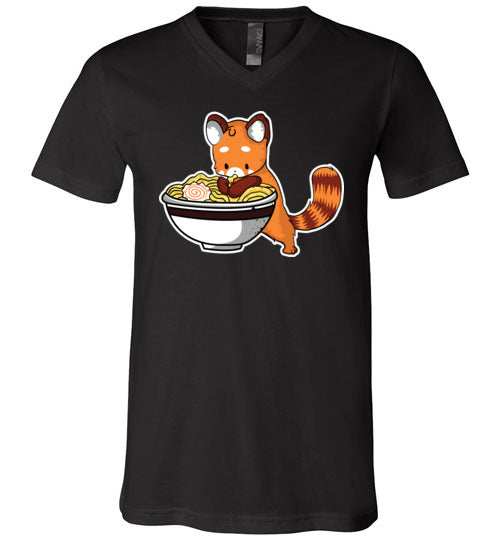 Red Panda Ramen V-Neck