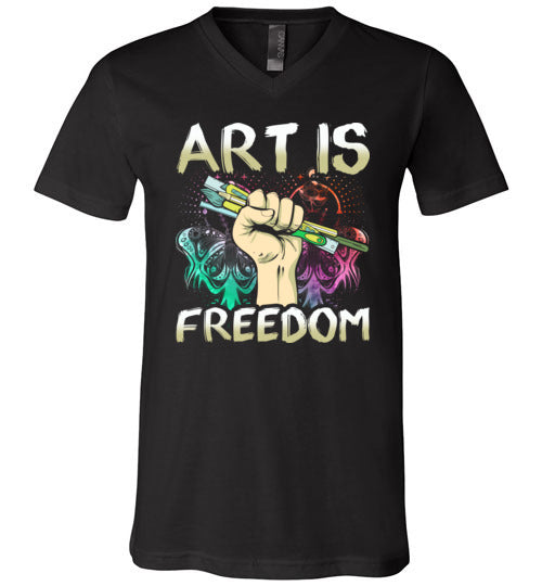 Art Is Freedom V-Neck