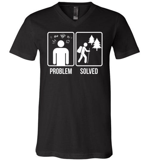 Problem Solved Hiking V-neck