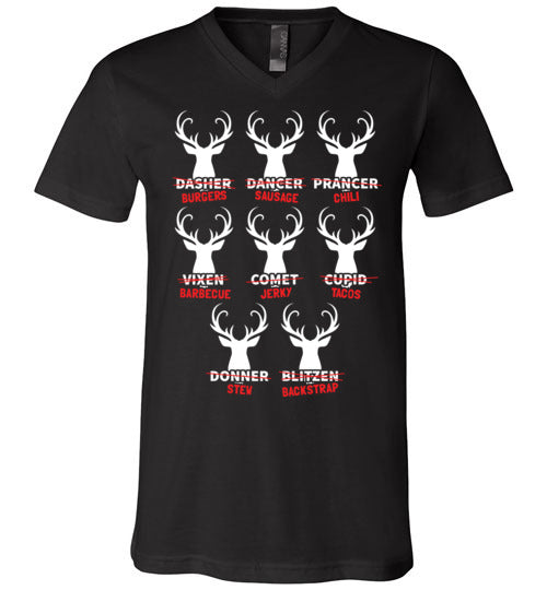 Reindeer Hunter V-Neck