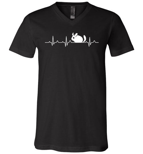 Chinchilla Heartbeat V-Neck