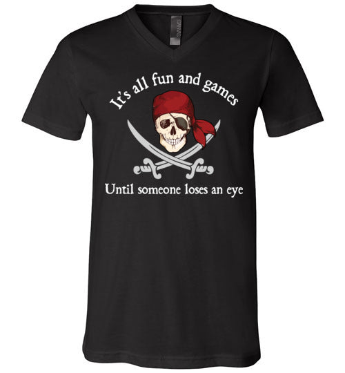 Pirate Fun And Games V-Neck