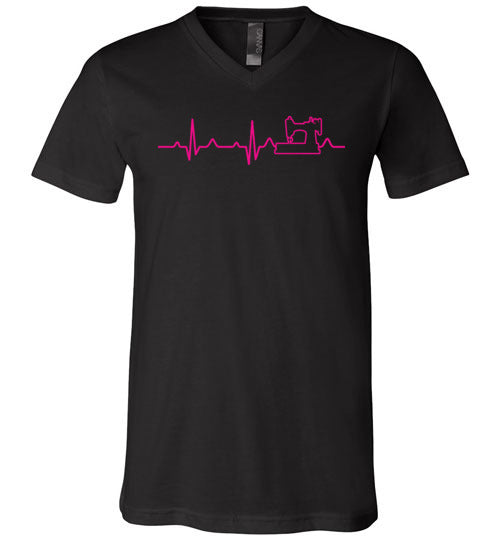 Sewing Heartbeat V-Neck