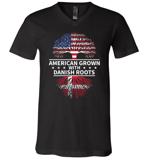American Grown With Danish Roots V-Neck