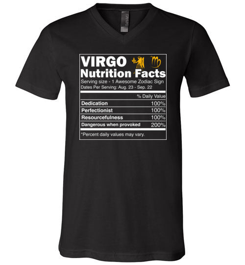 Virgo Nutrition Facts V-Neck