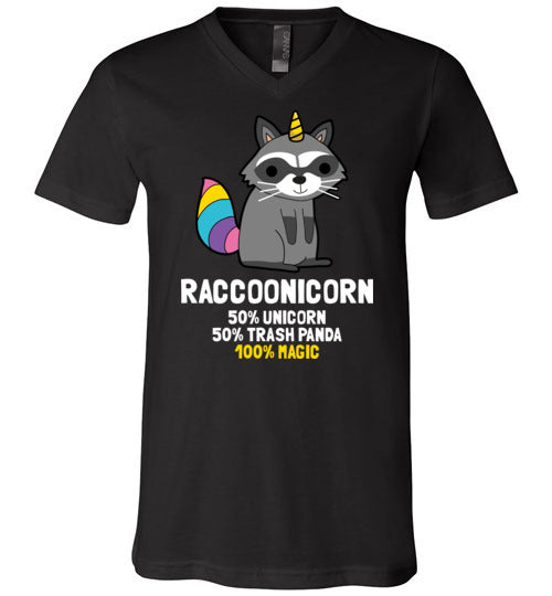 Raccoonicorn V-Neck