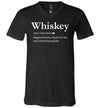 Whiskey Definition V-Neck