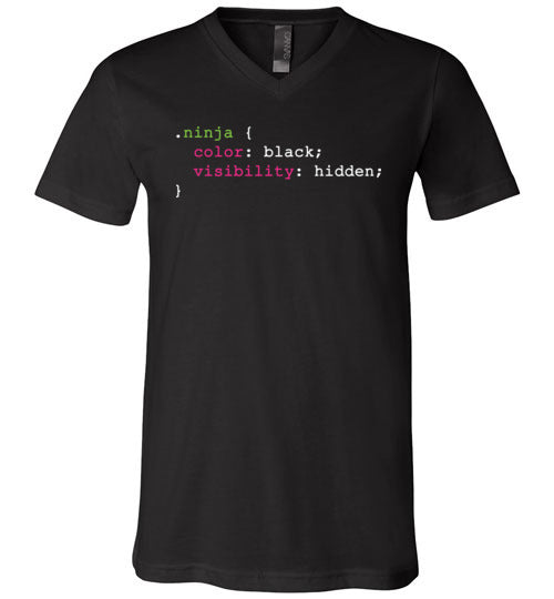 Ninja CSS Coding V-Neck