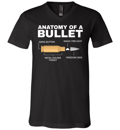 Bullet Anatomy V-Neck