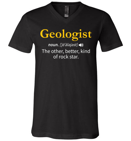 Geologist Rock Star V-Neck