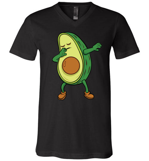 Dabbing Avocado V-Neck