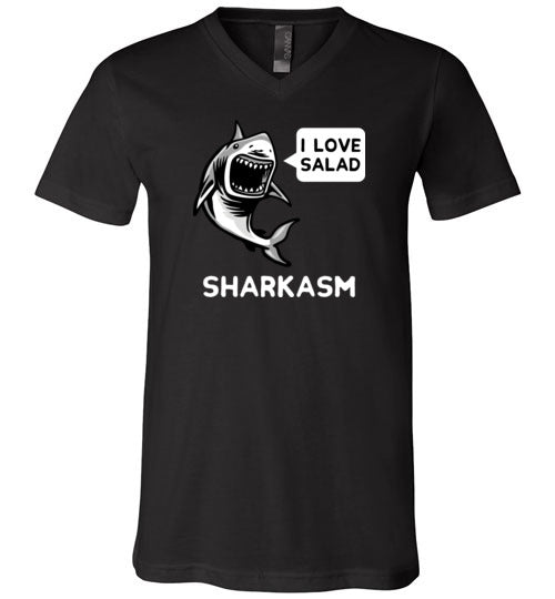 Sharkasm Love Salad V-Neck