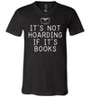 Hoarding Books V-Neck