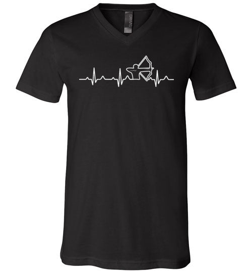 Archery Heartbeat V-Neck