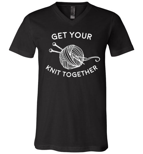 Get Your Knit Together V-Neck