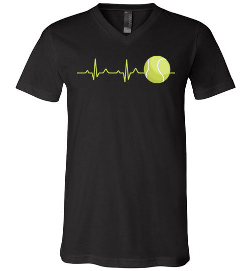 Tennis Heartbeat V-Neck