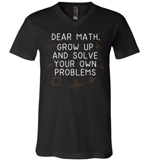 Dear Math V-Neck