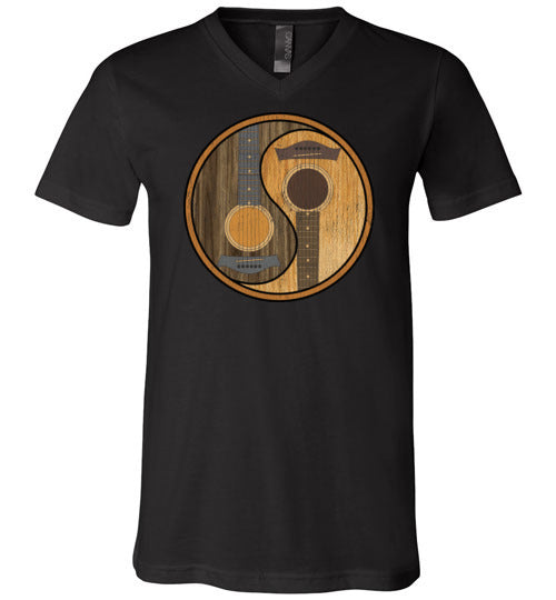 Guitar Yin-Yang V-Neck
