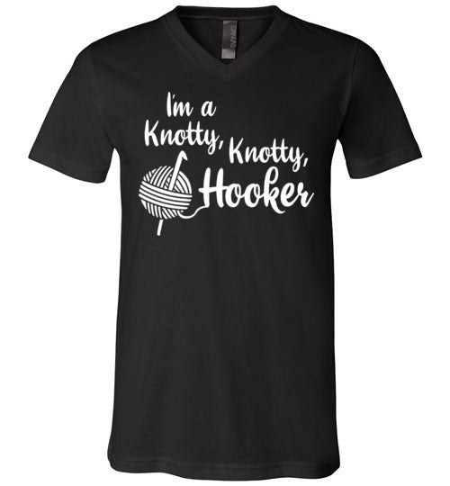 Knotty Knotty Hooker V-Neck