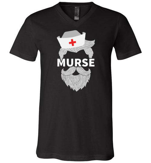 Murse Male Nurse V-Neck