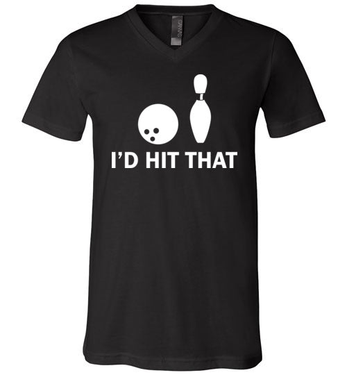 Bowling Hit That V-Neck