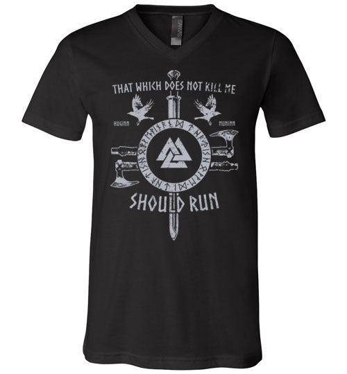 Viking Should Run V-Neck