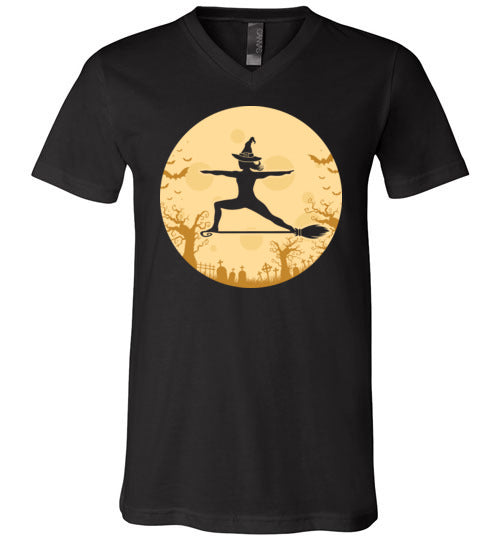 Colorful Witch Yoga V-Neck