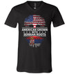 American Grown Serbian Roots V-Neck