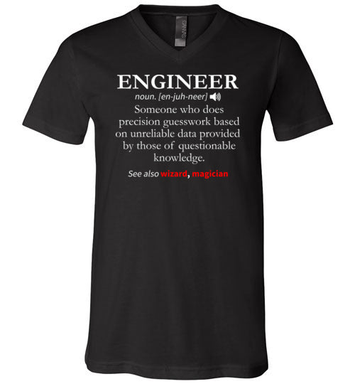 Engineer Definition V-Neck