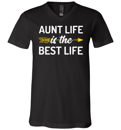 Aunt Life Best Life V-Neck