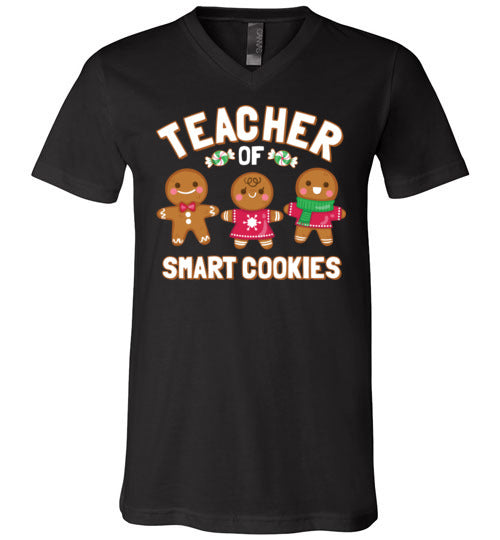 Teacher of Smart Cookies V-Neck