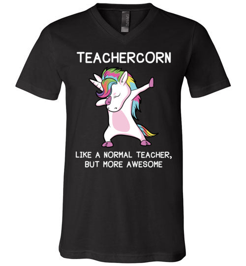 Teachercorn V-Neck